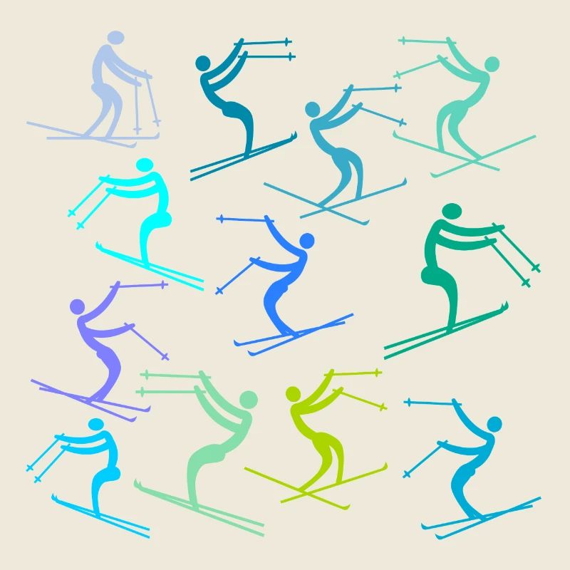 DÉBUTANTS SKI PISTES DE SKI