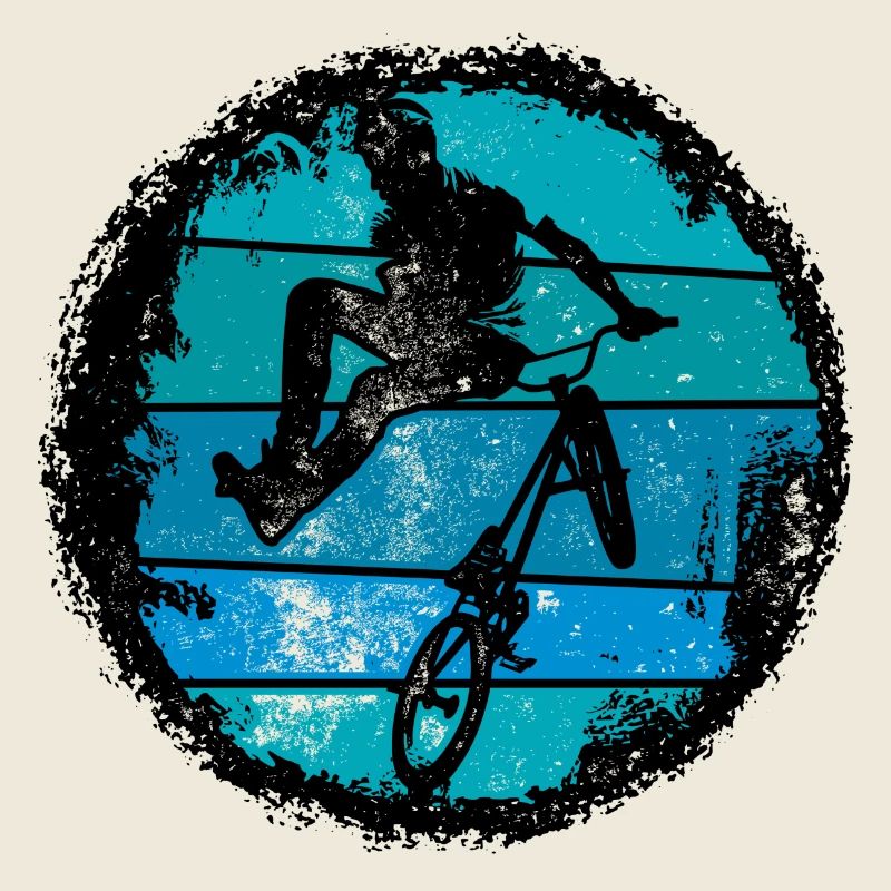 BMX Trick Silhouette