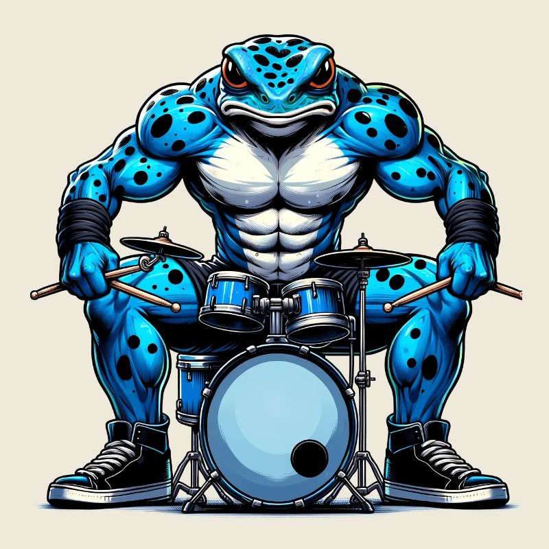 Ensemble de batterie Poison Dart Frog