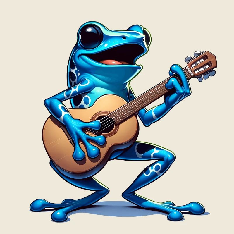 Guitare Poison Dart Frog