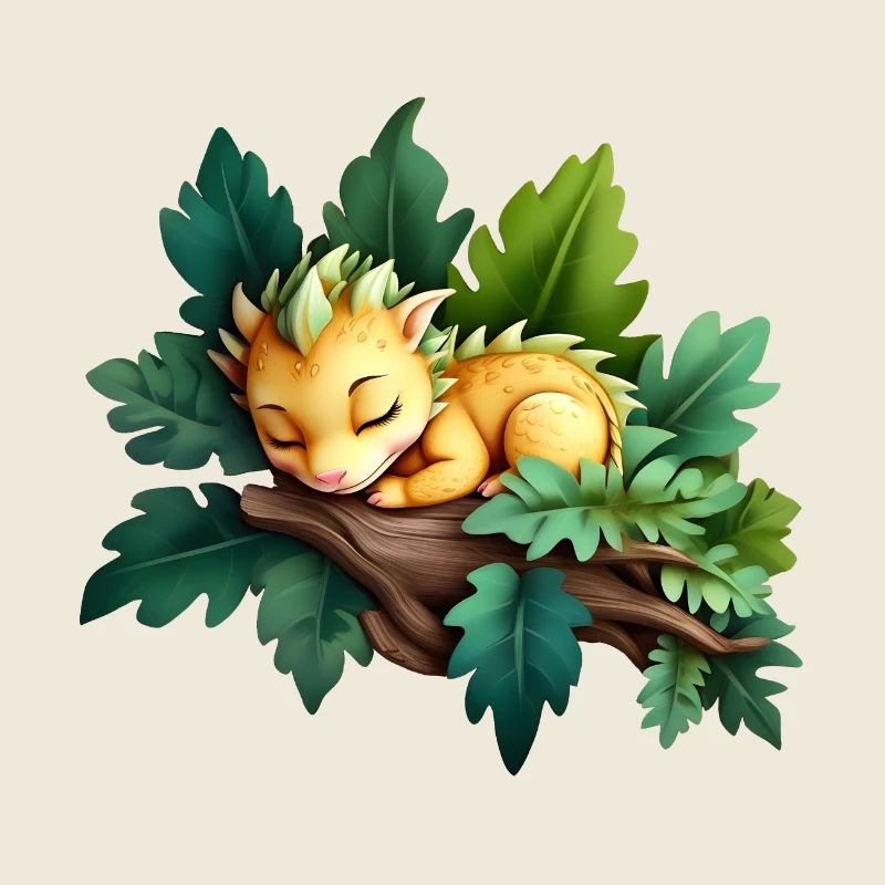 Sleeping Wood dragon 2024