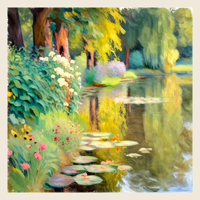 Impressionistische Landschaft
