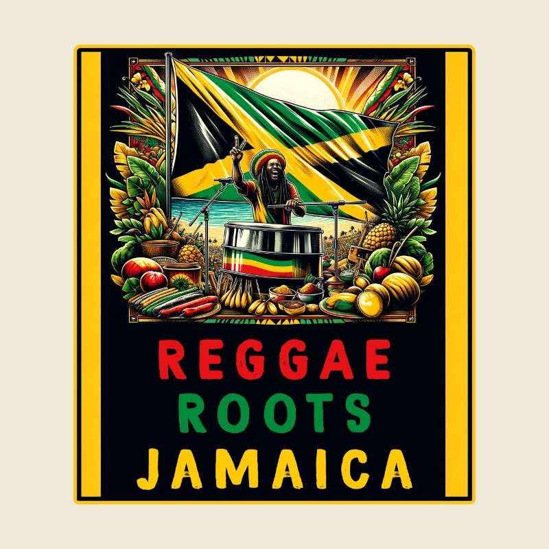 Reggae Wurzeln Jamaika