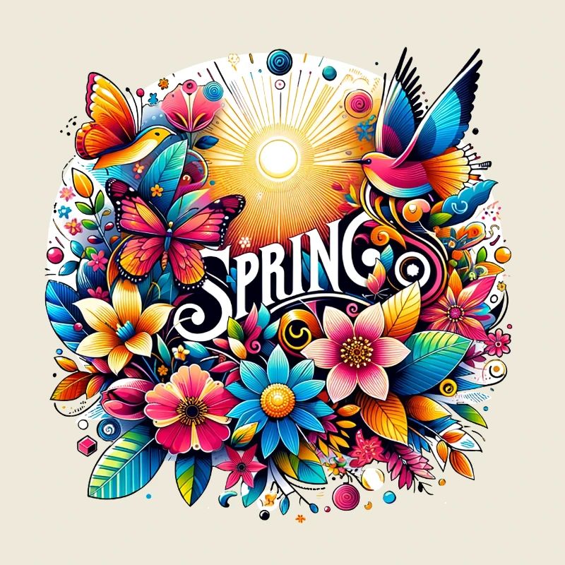 Printemps - Saison, Début du Printemps, Fleurs