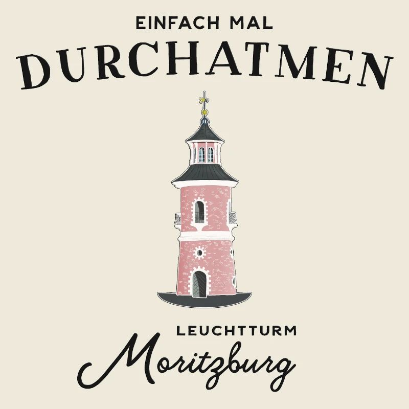 Moritzburg Castle in Saxony, Lighthouse Hand Drawing