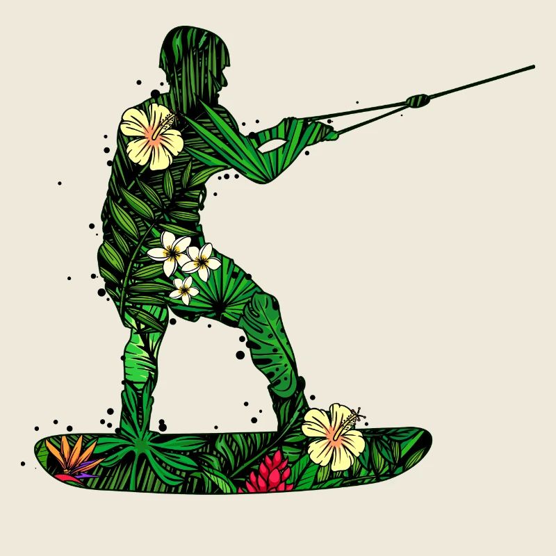 Wakesurf Wakeboard Surf Kitesurfer Planche de surf