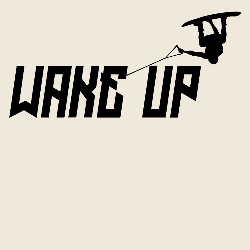 Kitesurfer Statement Stunt Wakeboard Surf
