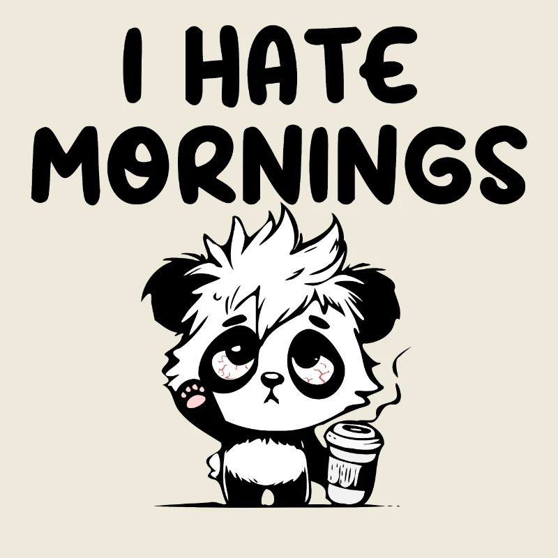 Ich hasse morgendlichen Panda