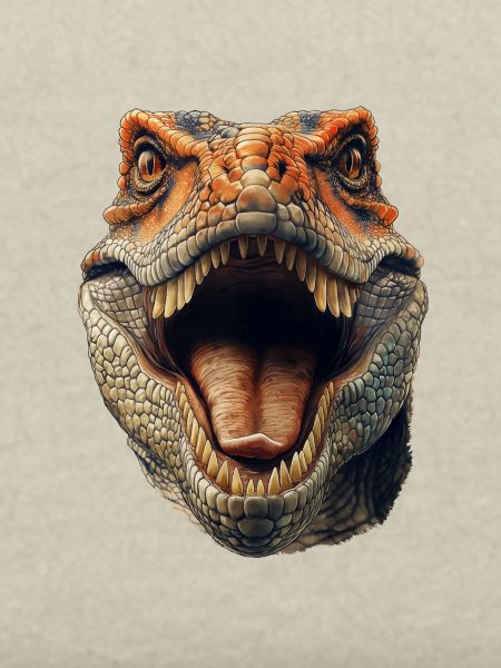 Dinosaurier-Kopf