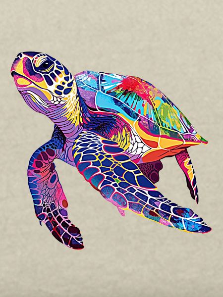 Schildkröte rainbow