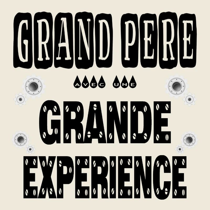 Grand Père Avec Une Grande Expérience Papy