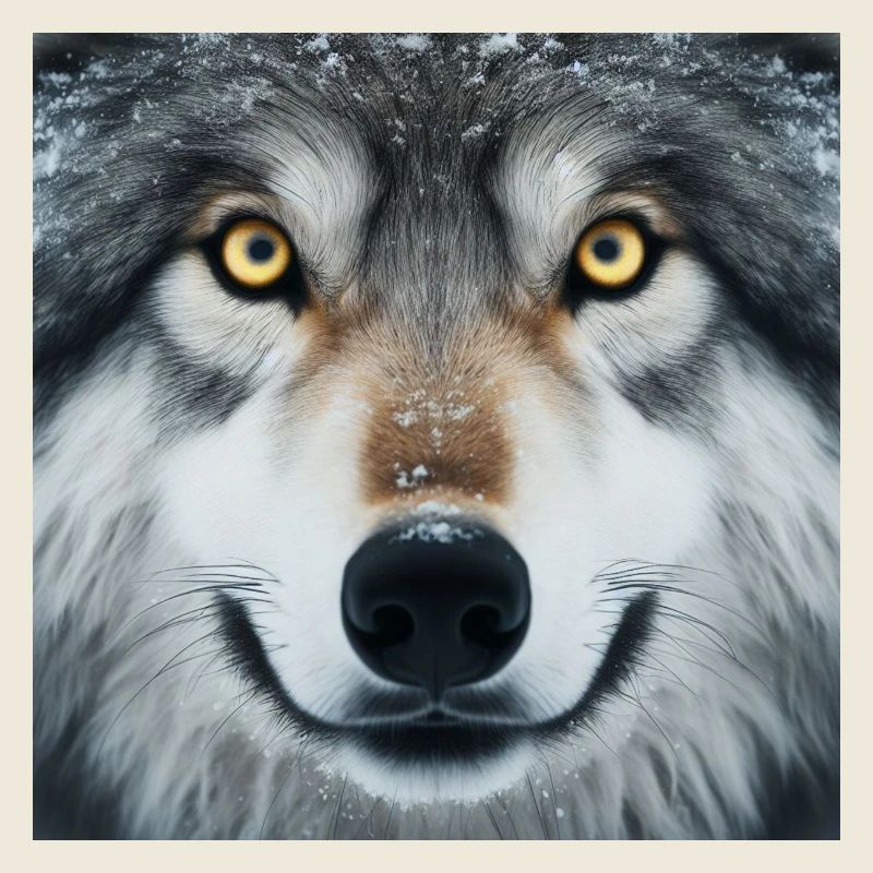 Der Blick des Wolfes