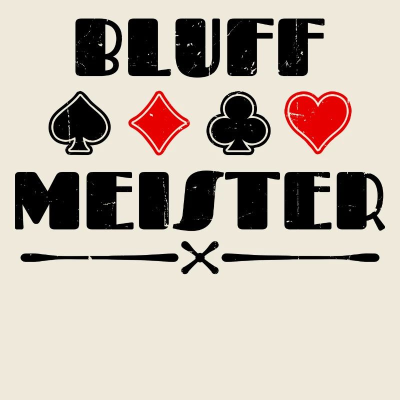 Poker Heart Poker Casino Statement Bluff