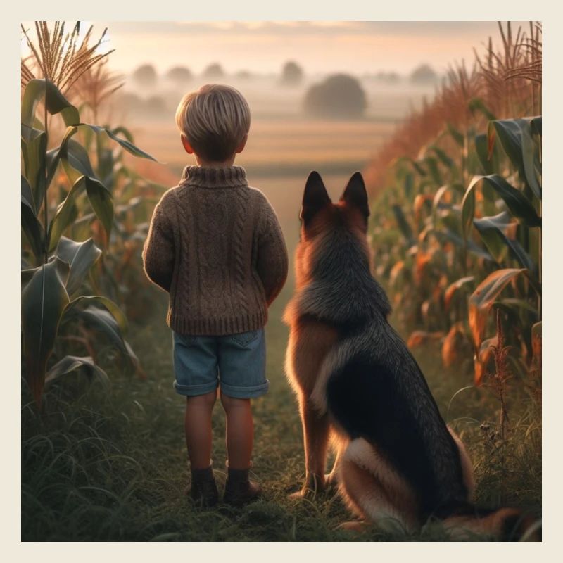 German Shepherd Art