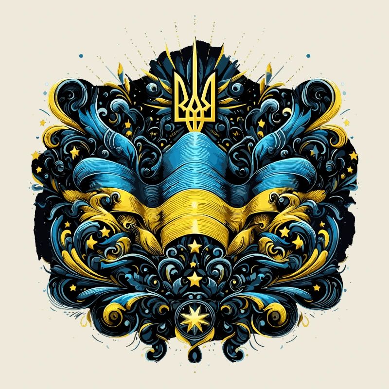 Ukraine Drapeau ukrainien Drapeau Liberté