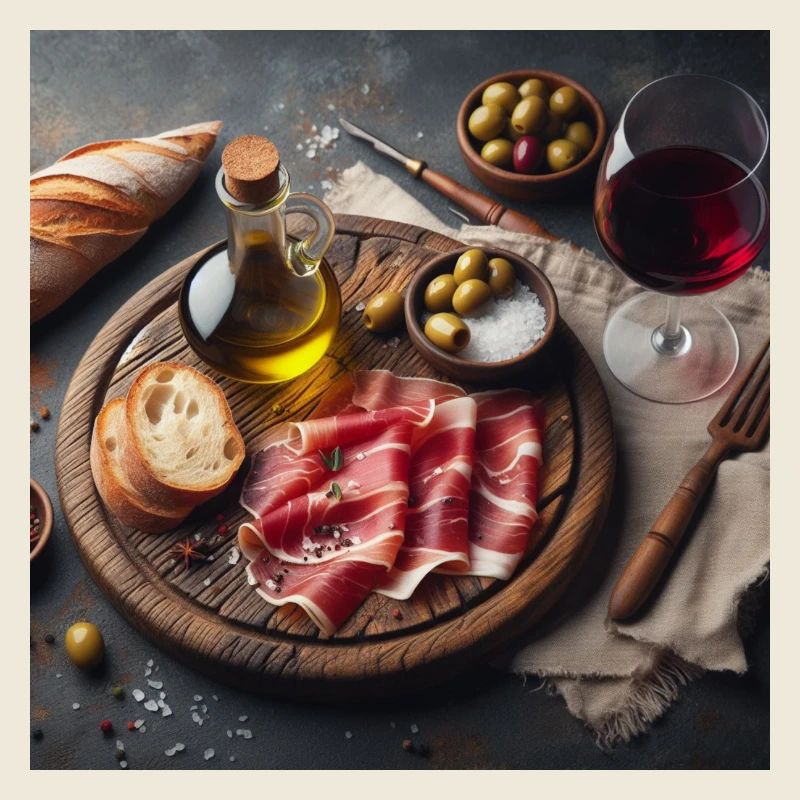 Ham platter
