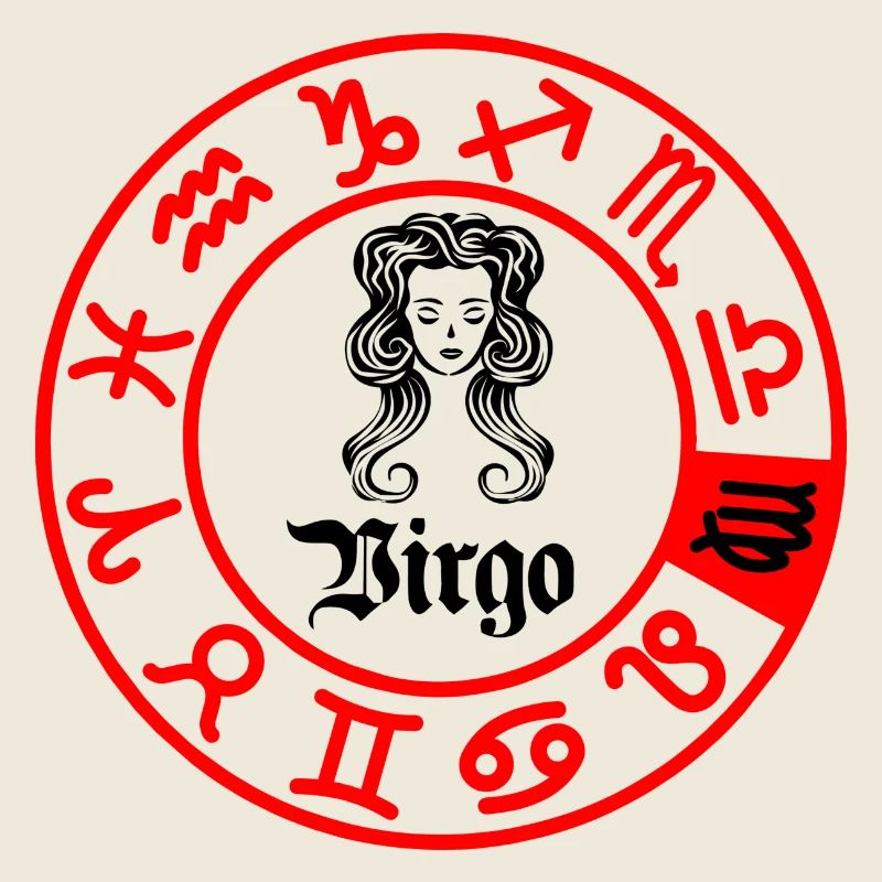 Douze signes du zodiaque signe Vierge Vierge