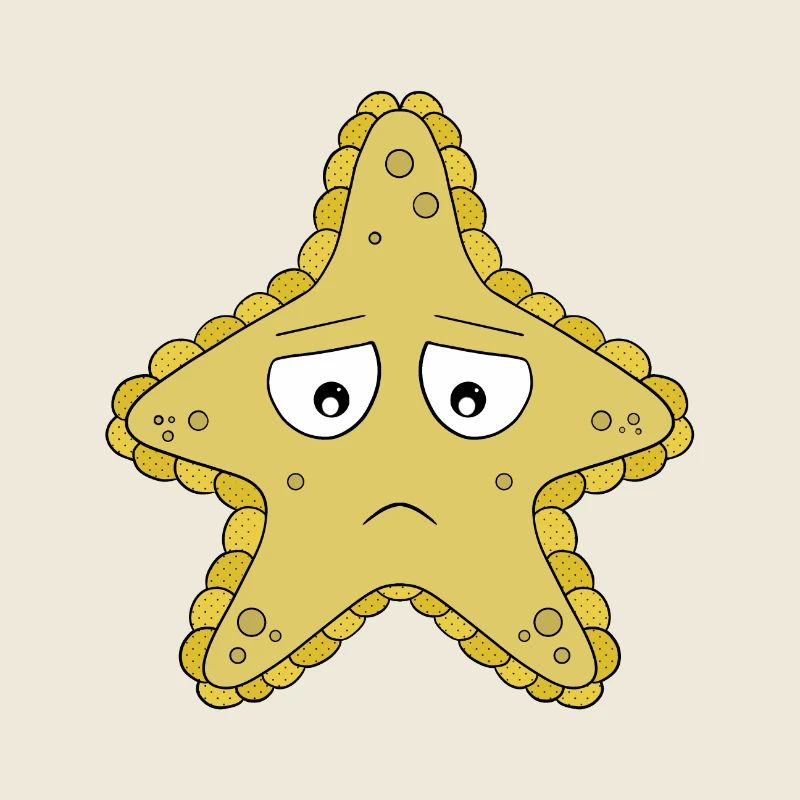 Étoile de mer triste
