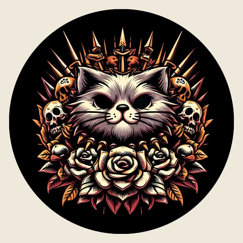Evil cat