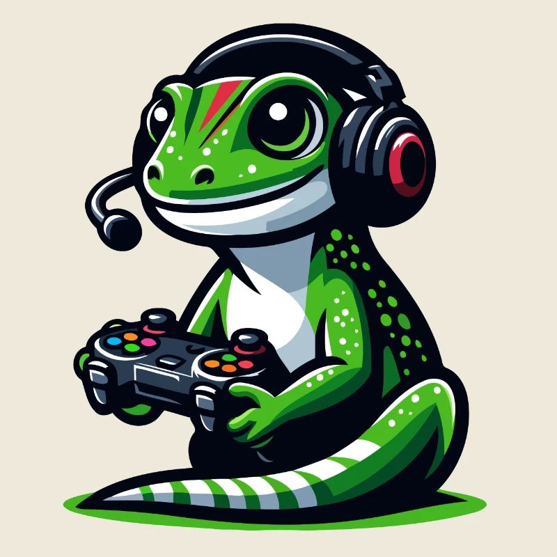Gecko Gamer: Den Joystick-Dschungel meistern