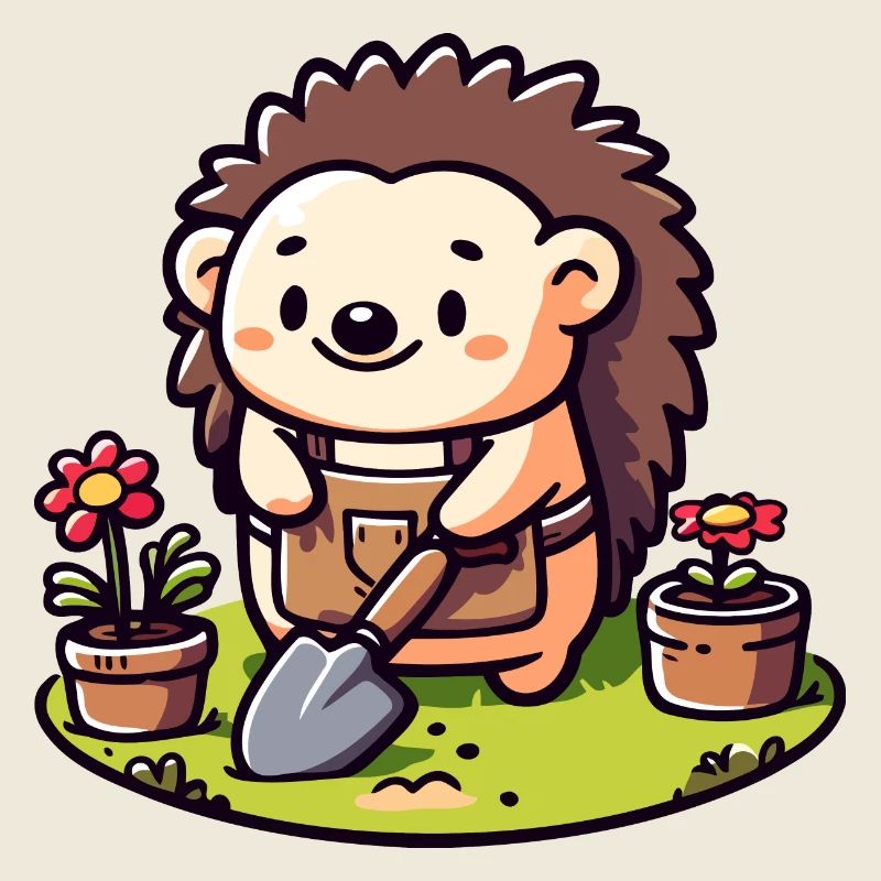 Hedgehog Gardener : le compagnon de floraison