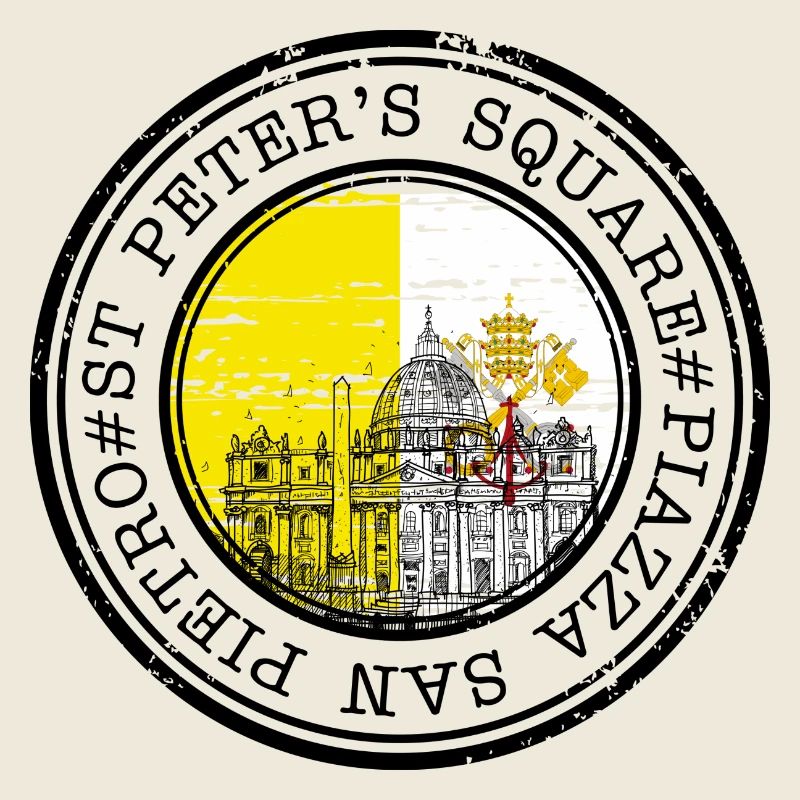 Cercle de timbres de la Cité du Vatican