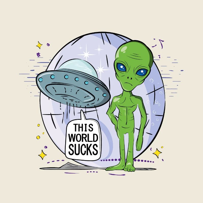 Vision d'un Alien : Pas de Base sur Terre