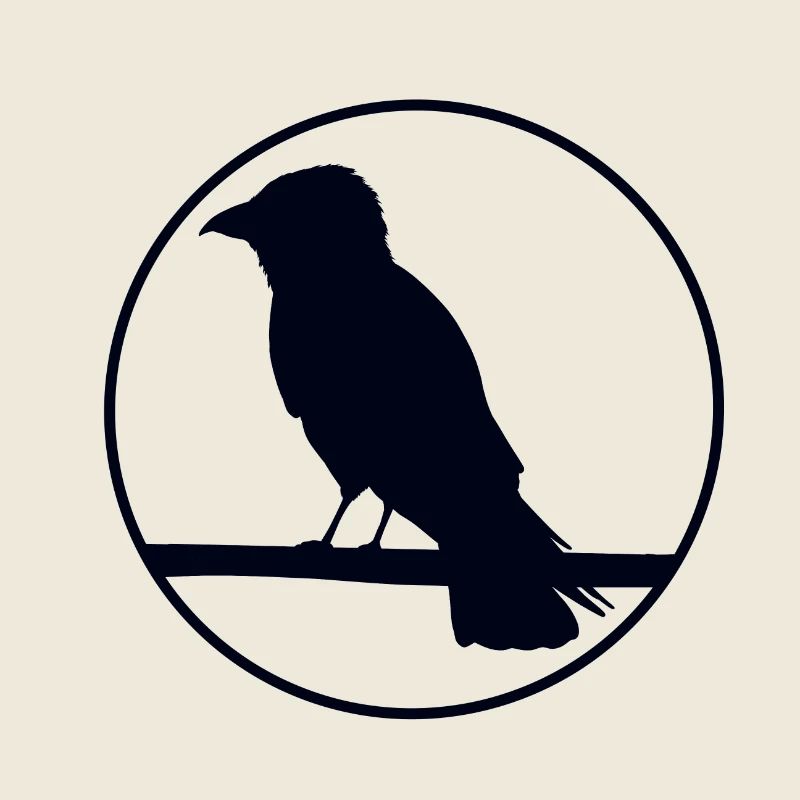 Crow on a branch