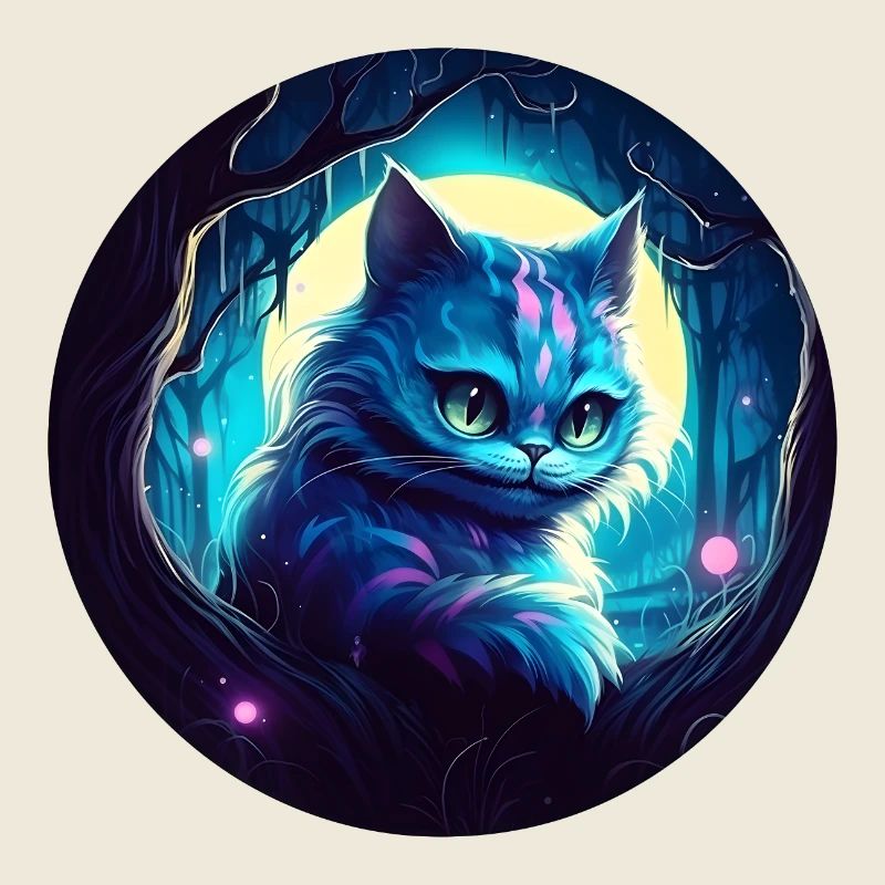 Chat du Cheshire Alice au pays des merveilles