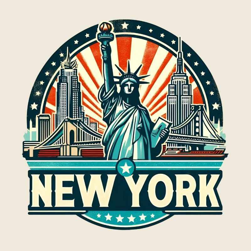 New York Éclat Urbain Illustration