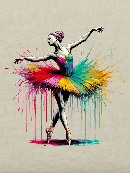 Ballet dancer with tutu