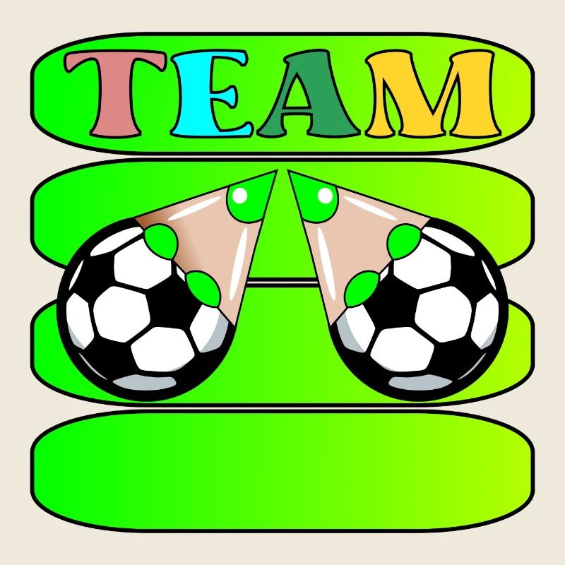 TEAM FUßBALL MANNSCHAFT NAME