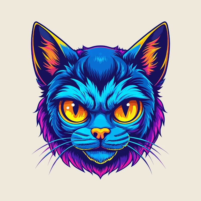 Pixie Bob Cat Breed Cartoon Kawaii Animal Pet
