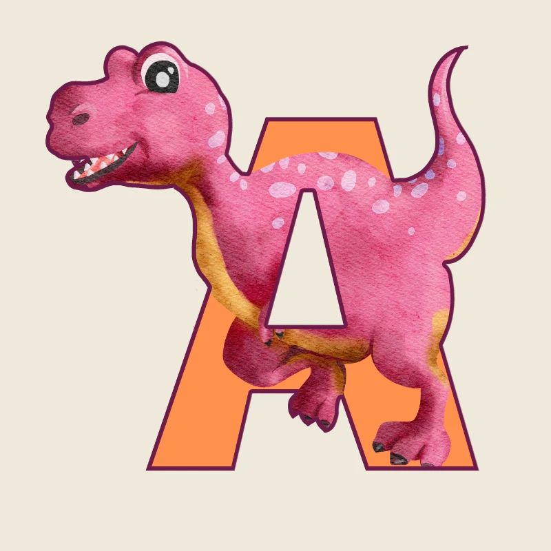 A - DINOSAURE, personnalisable