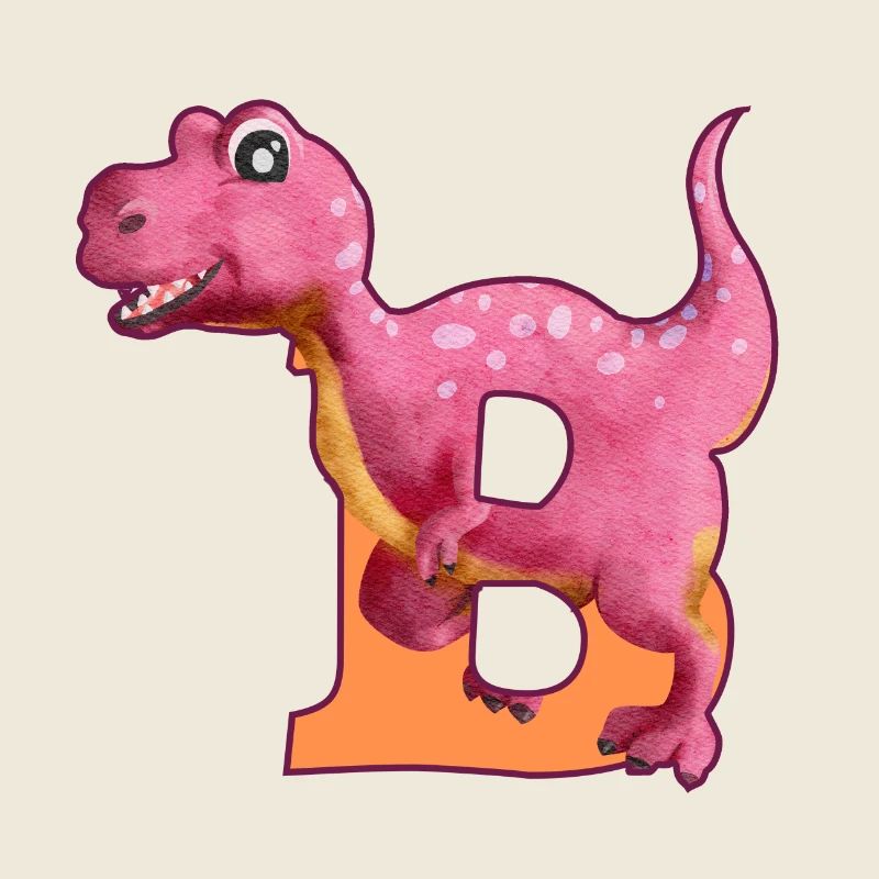 B - DINOSAURIER, Personalisierbar