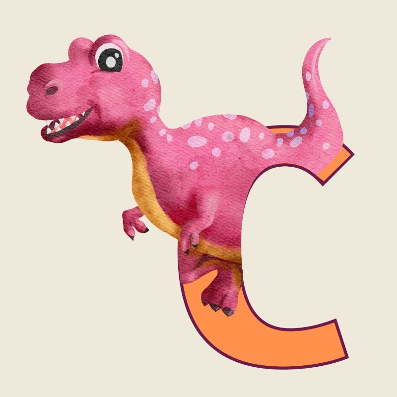 C - DINOSAURE, personnalisable