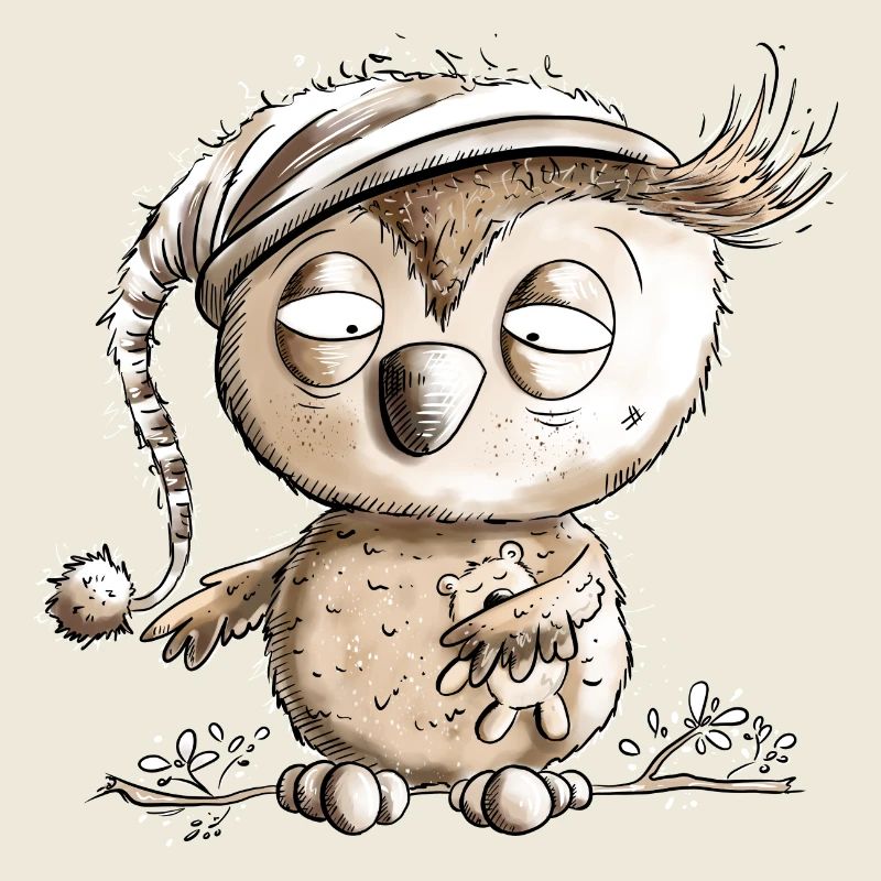 Petit hibou noctambule