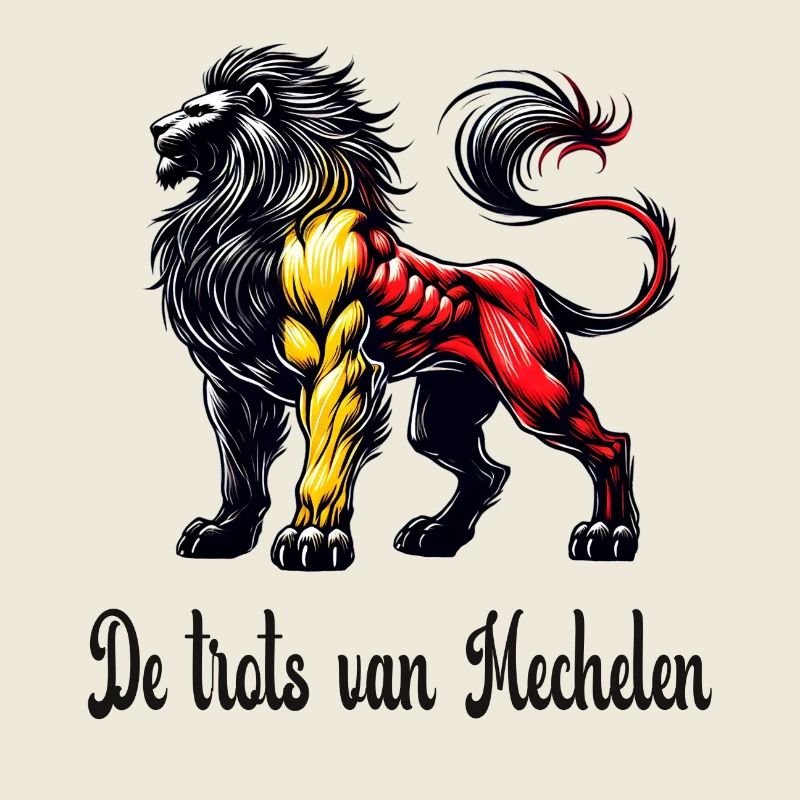 Mechelen lion flag design