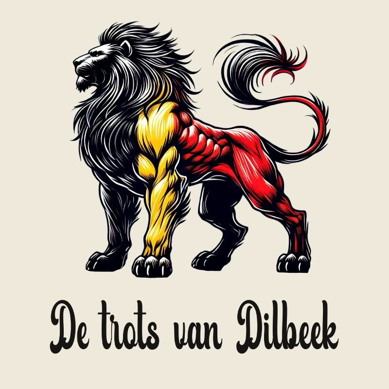 Motif du drapeau lion de Dilbeek