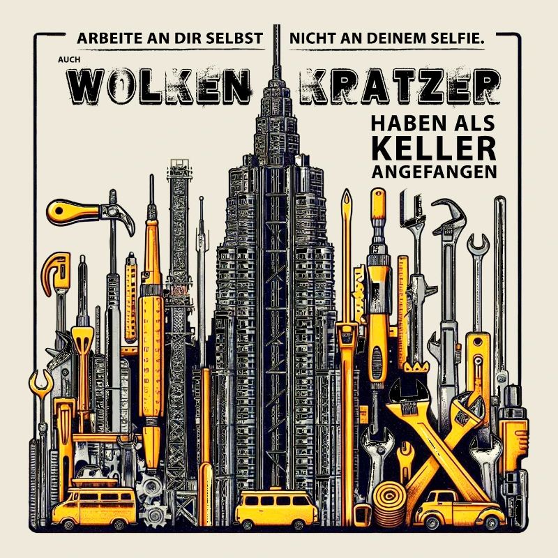 Auch Wolkenkratzer haben als Keller angefangen