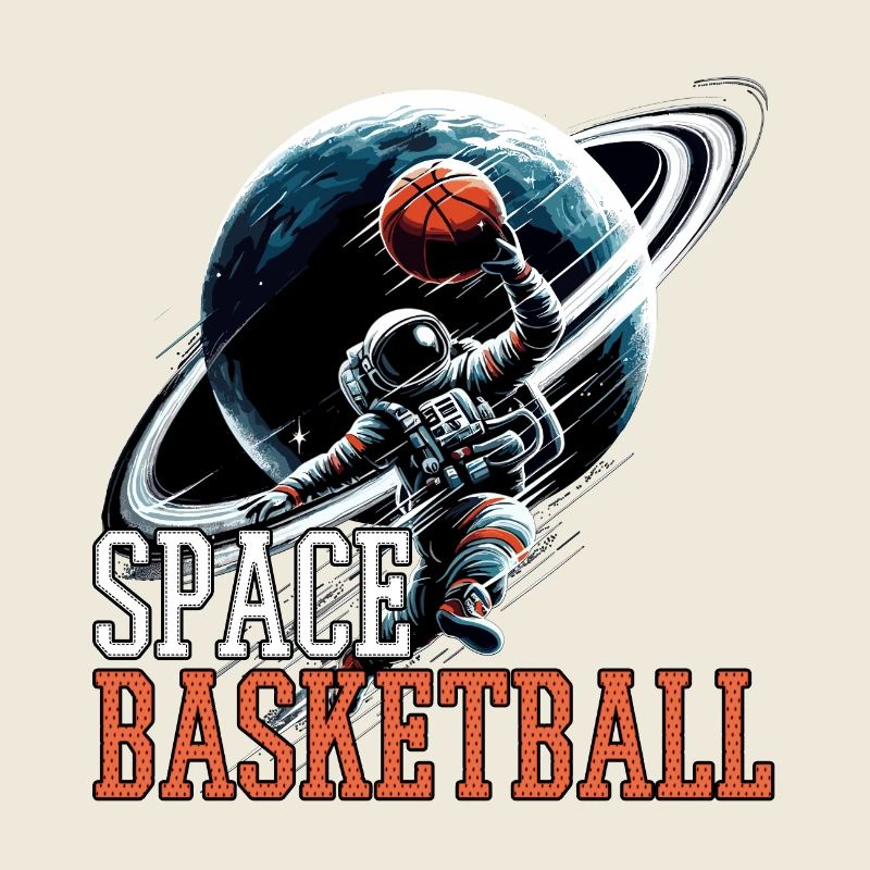 Cadeau d’astronaute de basket-ball de l’espace