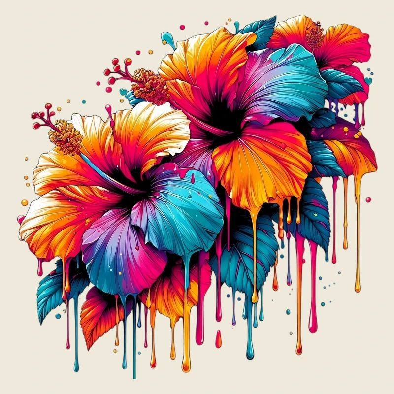 Fleurs d’hibiscus