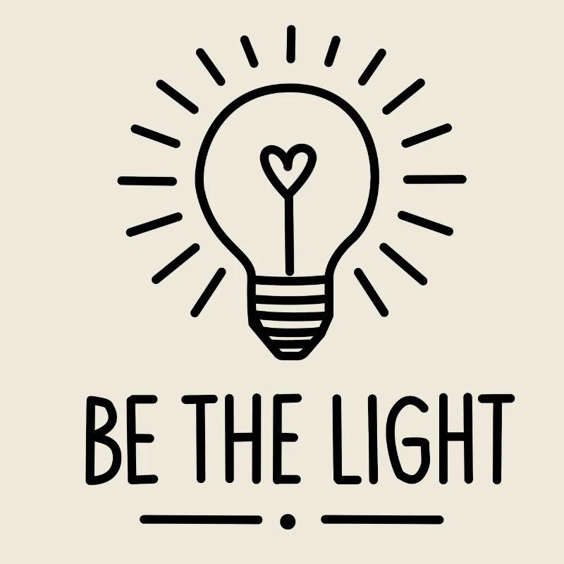 Be the light, modern and minimalist