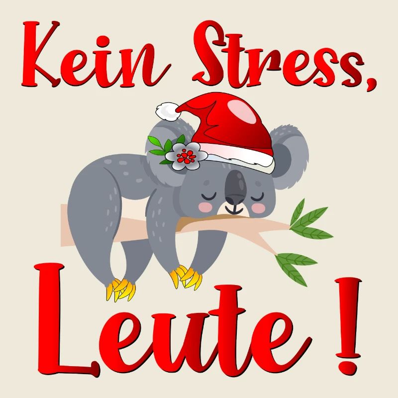 WEIHNACHTEN STRESS KOALA BÄR