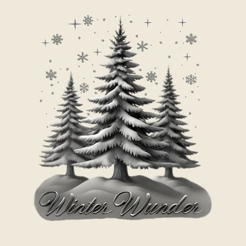 Winter Wunder – Tannen im Schnee