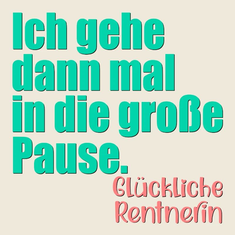 GLÜCKLICHE RENTNERIN RENTE
