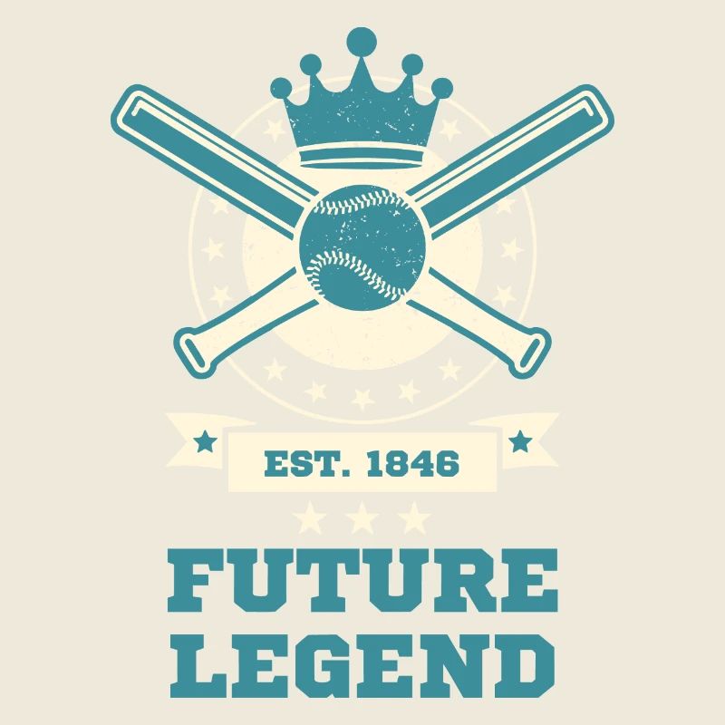 Retro Baseball Future Legend – Sportmotiv