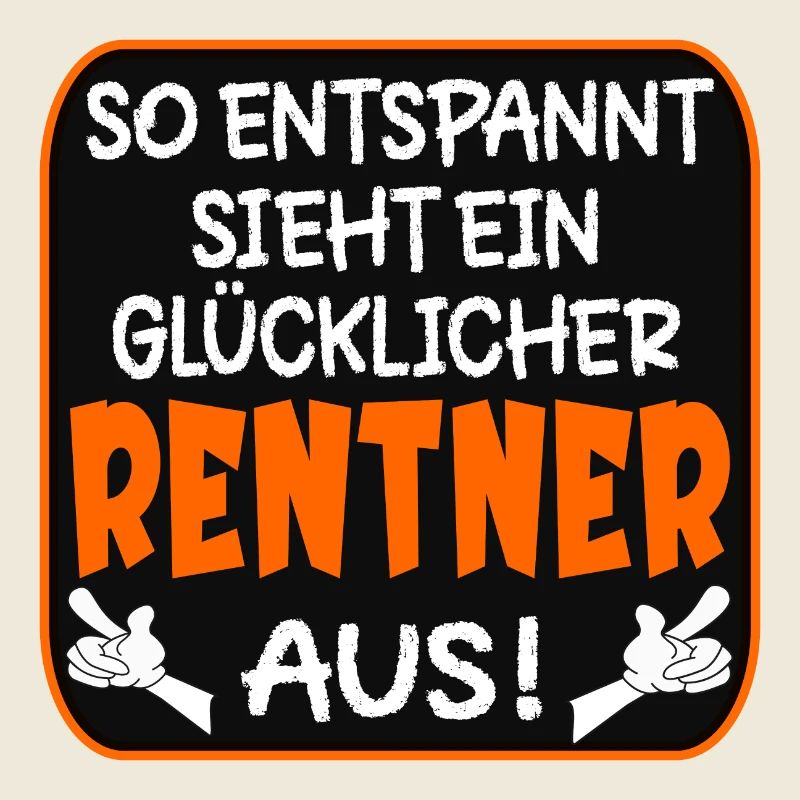 RENTNERGESCHENKE GLÜCKLICHER RENTNER RENTE