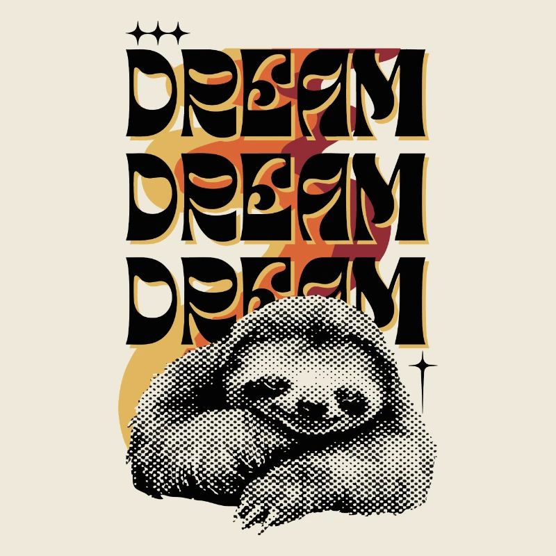 Dream Dream Dream – Retro Sloth