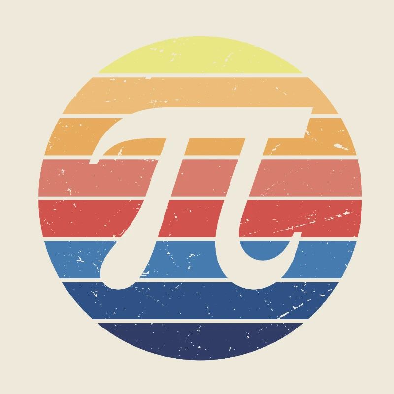 Math Pi Rétro